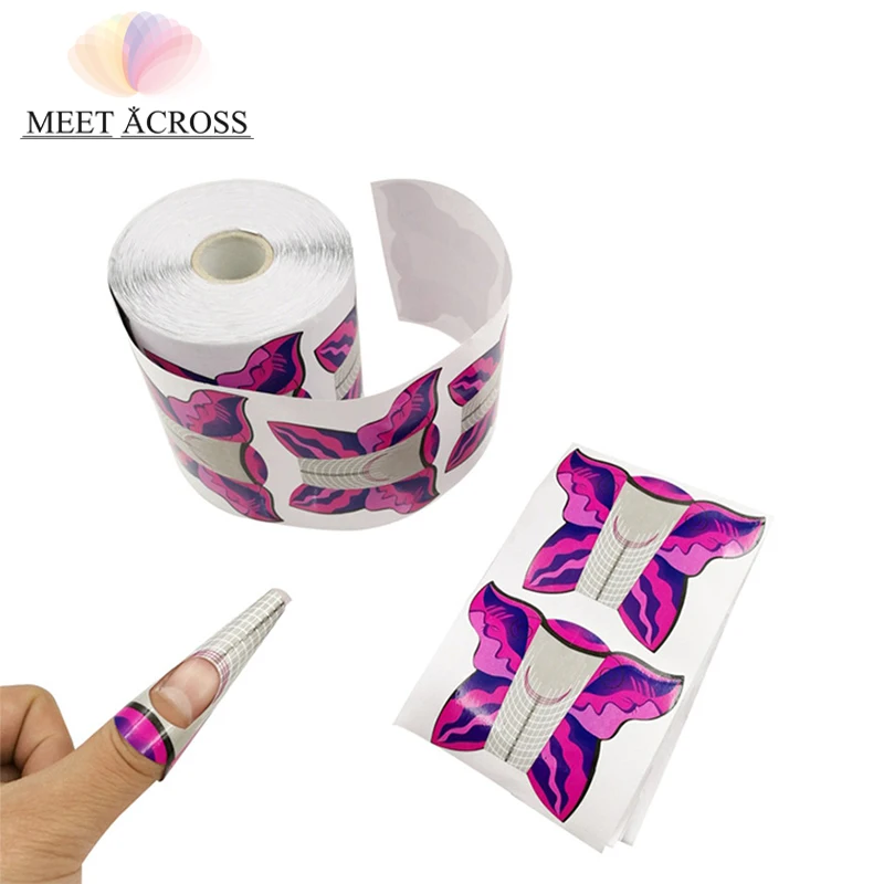 MEET ACROSS 20/100pcs Nail Forms Supplies Tools Nail Extension Professional Nail Form for Nail Art Acrylic UV Gel Extension Form
MEET ACROSS 20/100pcs Nail Forms Supplies Tools Nail Extension Professional Nail Form for Nail Art Acrylic UV Gel Extension Form