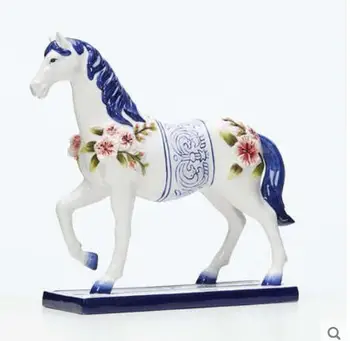 Blue white horse Europe type porch lives act the role ofing plum blossom horse classic desk decoration wedding statue sculpture
Blue white horse Europe type porch lives act the role ofing plum blossom horse classic desk decoration wedding statue sculpture