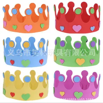 25pcs Birthday party foam hats children stars crown tiaras princess prince performing props decorations tools event supplies
25pcs Birthday party foam hats children stars crown tiaras princess prince performing props decorations tools event supplies