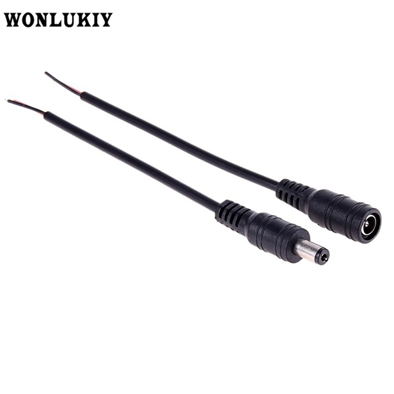 5.5 x 2.1mm DC Female Male Power Jack Connector LED Plug Connector Adapter Cable wire 15cm for 5050 3528 Led Strip
5.5 x 2.1mm DC Female Male Power Jack Connector LED Plug Connector Adapter Cable wire 15cm for 5050 3528 Led Strip