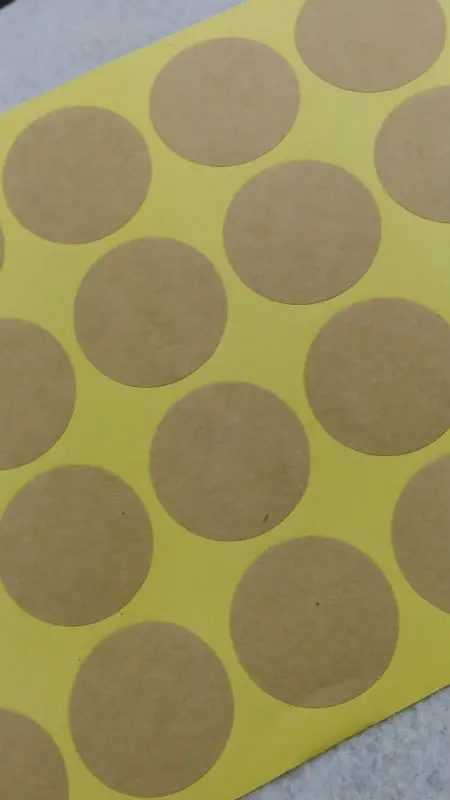 3cm Round Kraft Blank Sticker labels DIY Sealing sticker/Funny note Baking Decoration Kraft labels 100PCS/Lot 
3cm Round Kraft Blank Sticker labels DIY Sealing sticker/Funny note Baking Decoration Kraft labels 100PCS/Lot