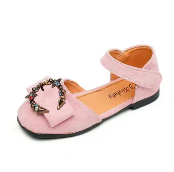 Princess shoes 2019 summer new girl Baotou half sandals big child metal buckle kids casual single shoes children's shoes 26-36 
Princess shoes 2019 summer new girl Baotou half sandals big child metal buckle kids casual single shoes children's shoes 26-36