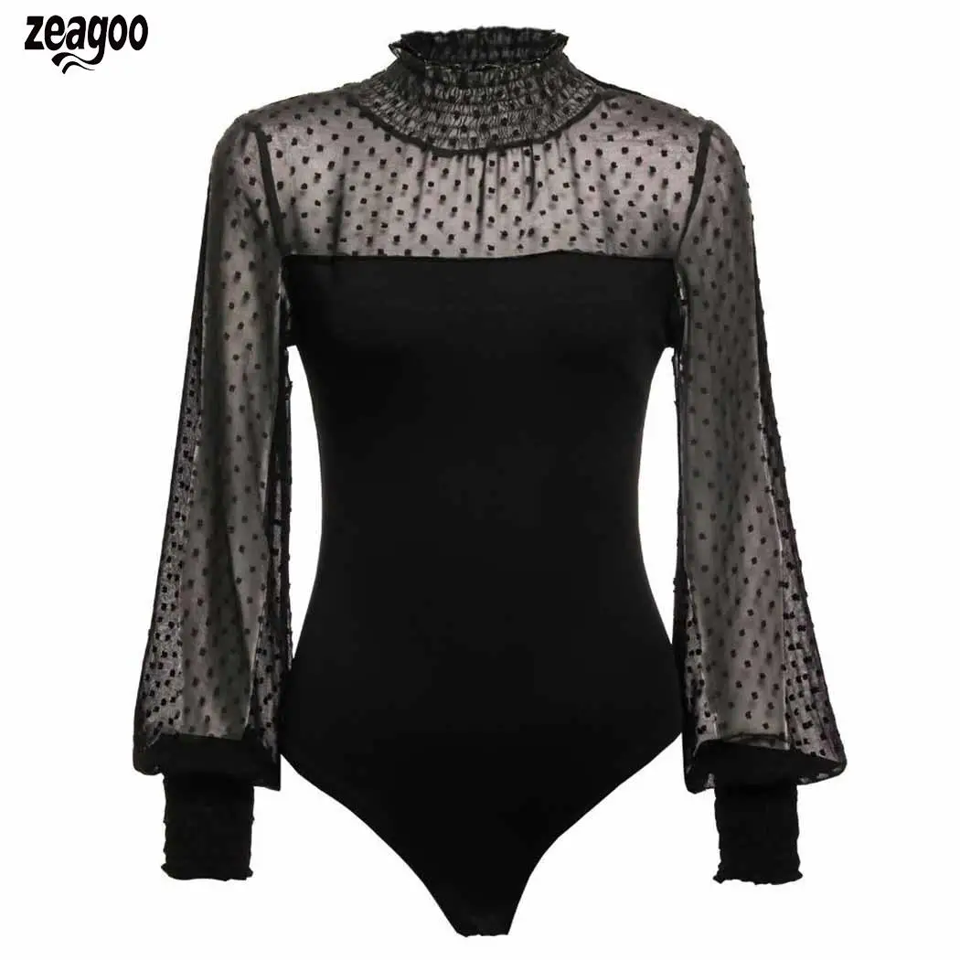 New Fashion Women Casual O-Neck Long Sleeve Short Elastic Cuffs, Lantern Dot Sexy Ruffles Bodysuit
New Fashion Women Casual O-Neck Long Sleeve Short Elastic Cuffs, Lantern Dot Sexy Ruffles Bodysuit