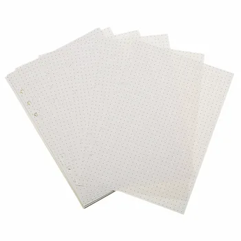 90 Pages A5 Notebook 6 Holes Refill Dot Grid Notebook Diary Refills Inserts for A5 Loose Leaf Notebook
90 Pages A5 Notebook 6 Holes Refill Dot Grid Notebook Diary Refills Inserts for A5 Loose Leaf Notebook