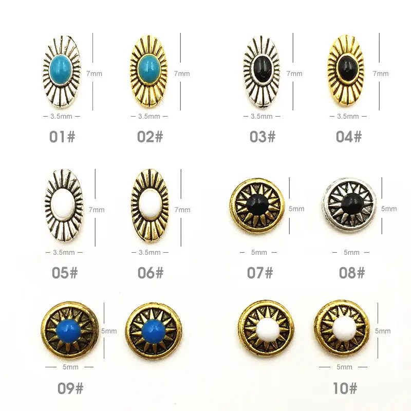 50pcs 3D alloy Nail art Decoration Sun series nail Accessories Japanese retro Manicure Charms
50pcs 3D alloy Nail art Decoration Sun series nail Accessories Japanese retro Manicure Charms