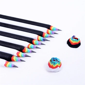 50pcs 2B pencil Rainbow Pencils Black And White Wood Set School Office Stationery Gifts for students
50pcs 2B pencil Rainbow Pencils Black And White Wood Set School Office Stationery Gifts for students
