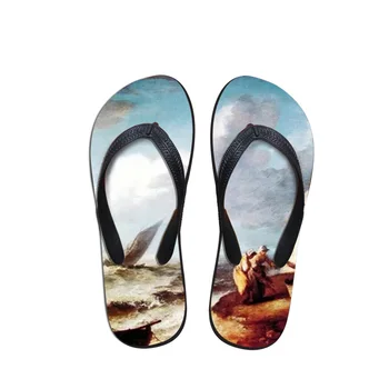 High Quality Summer Men Flip Flops Beach Sandals Anti-slip Casual Shoes Painting Print For Thomas Gainsborough Master Pieces
High Quality Summer Men Flip Flops Beach Sandals Anti-slip Casual Shoes Painting Print For Thomas Gainsborough Master Pieces