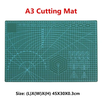 A3 Cutting Mat Plastic PVC Non Slip Self Healing Patchwork Double Sided Cutting Border Plate Pad for Leather Fabric Paper Craft
A3 Cutting Mat Plastic PVC Non Slip Self Healing Patchwork Double Sided Cutting Border Plate Pad for Leather Fabric Paper Craft