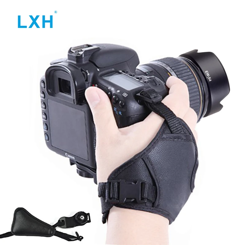 Наручный ремешок для камеры LXH DSLR с винтовым креплением 1/4 камер Canon Nikon Sony Olympus Pentax