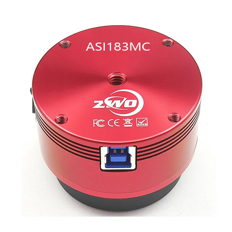 ZWO ASI183MC Color Astronomy Camera ASI Planetary Solar Lunar imaging / Guiding High Speed USB3.0
ZWO ASI183MC Color Astronomy Camera ASI Planetary Solar Lunar imaging / Guiding High Speed USB3.0