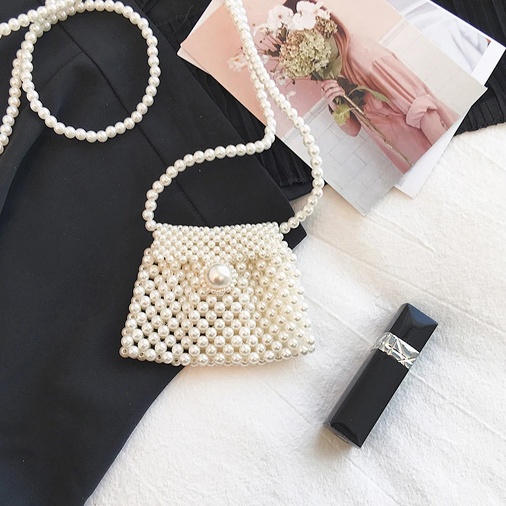 2019 New Women's Bags Hand-woven Pearl Bags Lady Beaded Shoulder Bag Women Party Vintage Handbag Flap Mini Crossbody Hand Bag
2019 New Women's Bags Hand-woven Pearl Bags Lady Beaded Shoulder Bag Women Party Vintage Handbag Flap Mini Crossbody Hand Bag