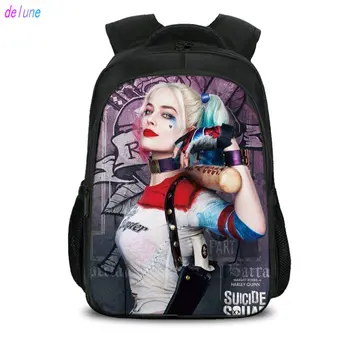 Suicide Squad Harley Quinn Backpack For Teenagers Boys Girls School Bags Sans Student Travel Bag Shoulder Backpacks
Suicide Squad Harley Quinn Backpack For Teenagers Boys Girls School Bags Sans Student Travel Bag Shoulder Backpacks
