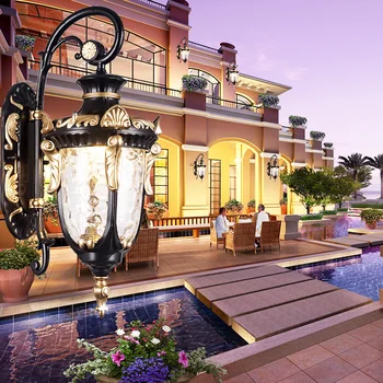 Patio lamp outdoor continental wall lamp corridor retro waterproof lamp outdoor landscape lamp balcony light ya71 ZL523
Patio lamp outdoor continental wall lamp corridor retro waterproof lamp outdoor landscape lamp balcony light ya71 ZL523