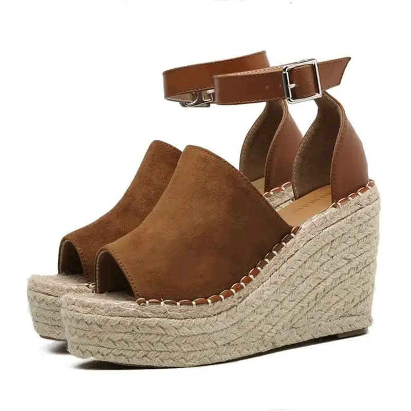 COSIDRAM Summer Women Sandals Wedge Heels Peep Toe Shoes Fashion Comfortable Rome High Heels Beach Shoes Plus Size 42 43 SNE-062
COSIDRAM Summer Women Sandals Wedge Heels Peep Toe Shoes Fashion Comfortable Rome High Heels Beach Shoes Plus Size 42 43 SNE-062