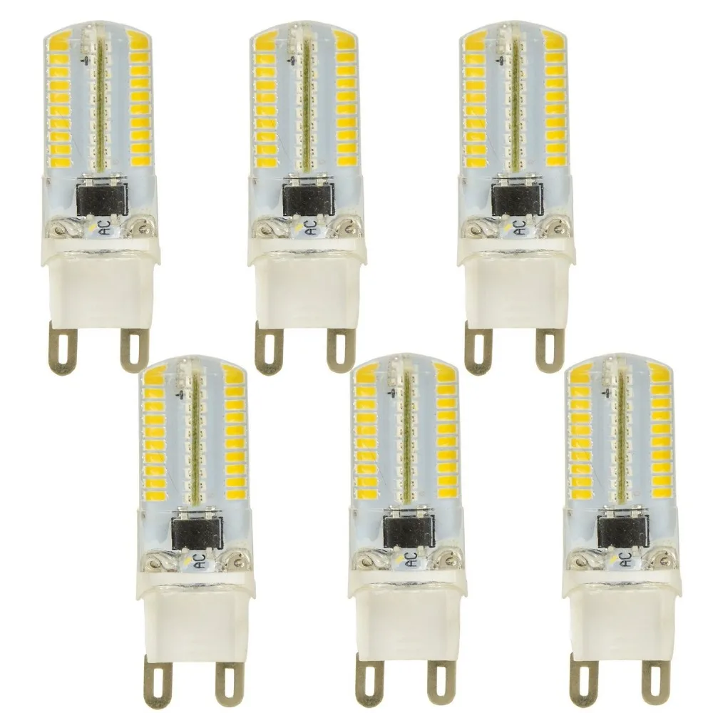 HRSOD 6 pcs G9 6W 80 SMD 3014 400 LM Warm White /Cold white Corn Bulbs Spot Lights (AC 110V/ 220V)
HRSOD 6 pcs G9 6W 80 SMD 3014 400 LM Warm White /Cold white Corn Bulbs Spot Lights (AC 110V/ 220V)