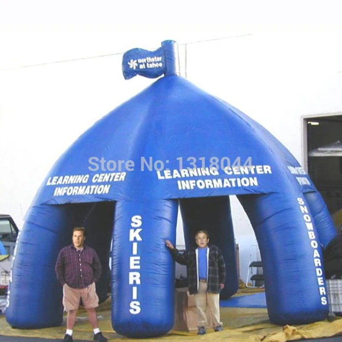 Customized outdoor giant oxford 25ft diameter inflatable spider dome tent with flag N 6legs for event
Customized outdoor giant oxford 25ft diameter inflatable spider dome tent with flag N 6legs for event