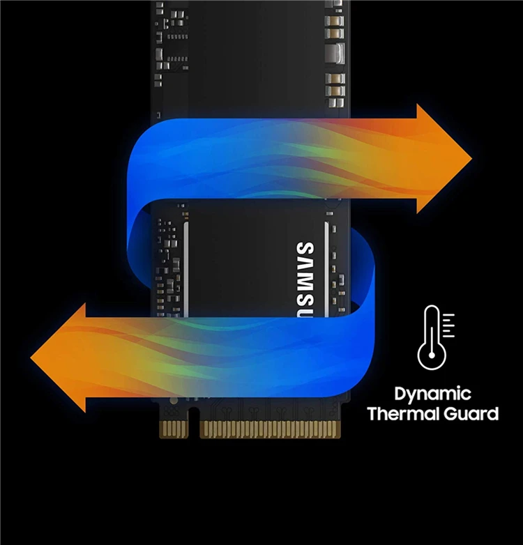 M2 SSD SAMSUNG M.2 SSD M2 1TB 500G 250G HD NVMe SSD Hard Drive HDD Hard Disk 1 TB 970 EVO Plus Solid State PCIe for Laptop Ssd