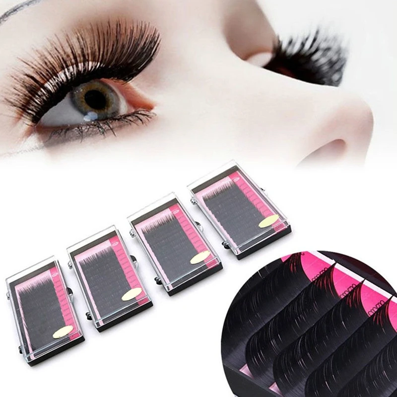 1set Lash B/C/D Curl Mink Eyelash Extension Grafting Eyelashes Multi-size 0.15mm/0.2mm Roughness Eye Lashes Beauty New Charming
1set Lash B/C/D Curl Mink Eyelash Extension Grafting Eyelashes Multi-size 0.15mm/0.2mm Roughness Eye Lashes Beauty New Charming