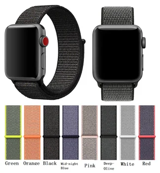 8pc/Lot Sports Woven Nylon Loop Strap for Apple Watch Band Wrist Braclet Belt Fabric-Like Nylon Band for Apple Watch Series1/2/3
8pc/Lot Sports Woven Nylon Loop Strap for Apple Watch Band Wrist Braclet Belt Fabric-Like Nylon Band for Apple Watch Series1/2/3