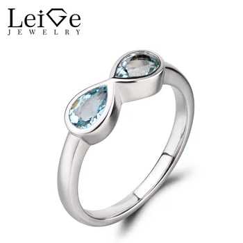 Leige Jewelry Pear Cut Aquamarine Ring Natural Blue Gemstone Double Stones Romantic for Women 925 Sterling Silver Fine Jewelry
Leige Jewelry Pear Cut Aquamarine Ring Natural Blue Gemstone Double Stones Romantic for Women 925 Sterling Silver Fine Jewelry