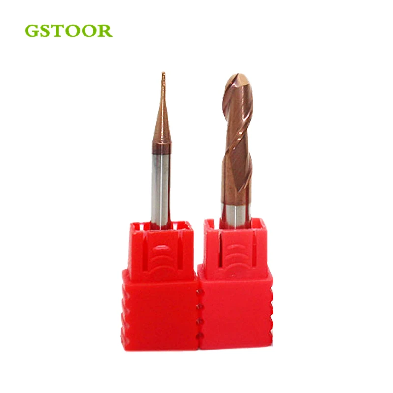 HRC60 Ball Nose Endmills 1mm 2mm 3mm 4mm Milling Cutter Alloy Coating Tungsten Steel end mill
HRC60 Ball Nose Endmills 1mm 2mm 3mm 4mm Milling Cutter Alloy Coating Tungsten Steel end mill