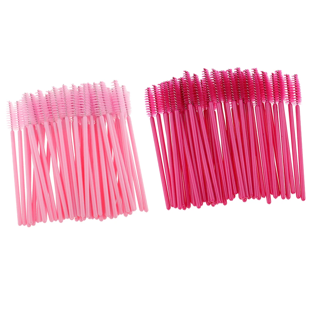 100pcs Disposable Eyelash Mascara Wands Eye Lash Extension Applicator Makeup Spooler Brushes Tool 100pcs Disposable Eyelash Mascara Wands Eye Lash Extension Applicator Makeup Spooler Brushes Tool