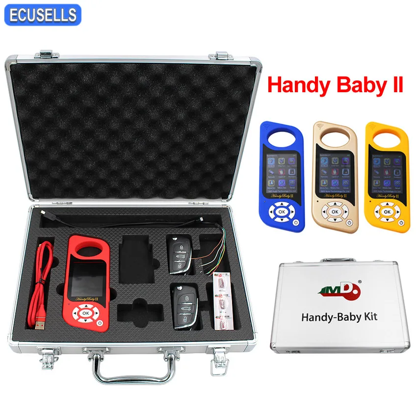 JMD Handy Baby II Handy Baby 2 for 4D/46/48/G King Red Chip Remote Key Generator Card Copier Programmer English/Spanish Language
JMD Handy Baby II Handy Baby 2 for 4D/46/48/G King Red Chip Remote Key Generator Card Copier Programmer English/Spanish Language