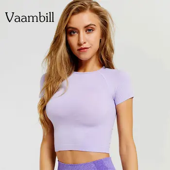 Woman Workout Tops Women's Sports T-shirt Fitness Blouses Shirt Sport Tshirt Yoga Gym Seamless Crop Top Women Sportswear
Woman Workout Tops Women's Sports T-shirt Fitness Blouses Shirt Sport Tshirt Yoga Gym Seamless Crop Top Women Sportswear