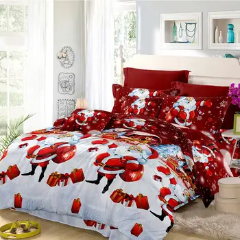 Merry Christmas Bedding Set New Year Gifts Duvet Cover Set Cartoon Bed Sheet Bed Linens Santa Claus Bedding Cover Pillowcase D20
Merry Christmas Bedding Set New Year Gifts Duvet Cover Set Cartoon Bed Sheet Bed Linens Santa Claus Bedding Cover Pillowcase D20