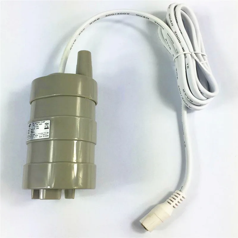 Miniature DC vertical submersible pumps pump large flow 1000L / H bathing machine nozzle pump voltage 12V 5.5x2.1 female plug
Miniature DC vertical submersible pumps pump large flow 1000L / H bathing machine nozzle pump voltage 12V 5.5x2.1 female plug