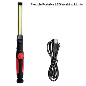 LED Rechargeable Work Light USB Inspection Light New Rotating COB Flashlight Ultra-thin Rotary Switch Rotating Magnetic Base ABS
LED Rechargeable Work Light USB Inspection Light New Rotating COB Flashlight Ultra-thin Rotary Switch Rotating Magnetic Base ABS