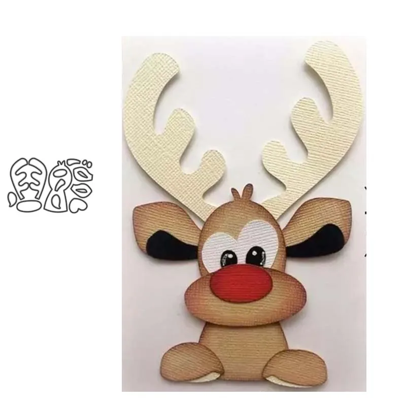 Metal cutting dies cut build up elk smile childhood collage Scrapbook PAPER CRAFT card album stencils craft die
Metal cutting dies cut build up elk smile childhood collage Scrapbook PAPER CRAFT card album stencils craft die