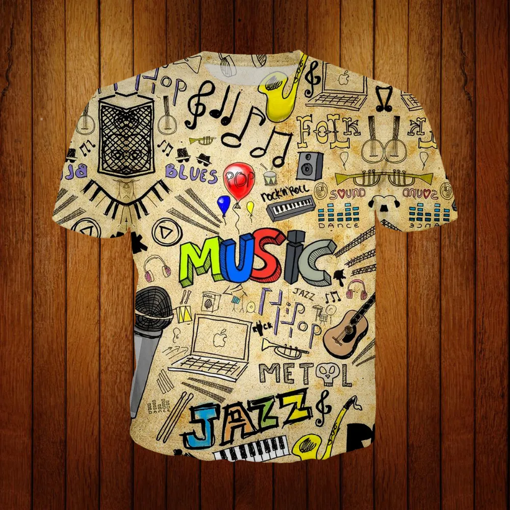 Music Note 3D Print Piano T-shirts Men Women 2019 Casual T Shirts Short Sleeve Tees Tops Men's New Fashion Hip Hop Streetwear
Music Note 3D Print Piano T-shirts Men Women 2019 Casual T Shirts Short Sleeve Tees Tops Men's New Fashion Hip Hop Streetwear