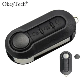 Okeytech 3 Buttons Remote Modified Flip Car key Shell Case For Fiat 500 Panda Punto Bravo Cover Uncut Blade Car Key Shell
Okeytech 3 Buttons Remote Modified Flip Car key Shell Case For Fiat 500 Panda Punto Bravo Cover Uncut Blade Car Key Shell