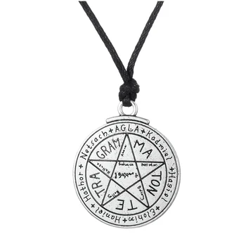 10PCS Sell Well Charm Talisman For Love Pendant Seal Of Solomon Amulet Necklace Wax Cord Vintage Charm Jewelry
10PCS Sell Well Charm Talisman For Love Pendant Seal Of Solomon Amulet Necklace Wax Cord Vintage Charm Jewelry