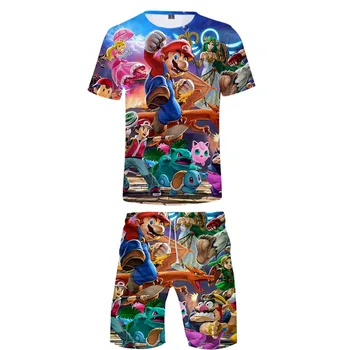 Super Smash Bros. Ultimate Short sleeve t-shirt+Ball pants Leisure sports comfortable Luxury Harajuku Singer Leisure sport 
Super Smash Bros. Ultimate Short sleeve t-shirt+Ball pants Leisure sports comfortable Luxury Harajuku Singer Leisure sport