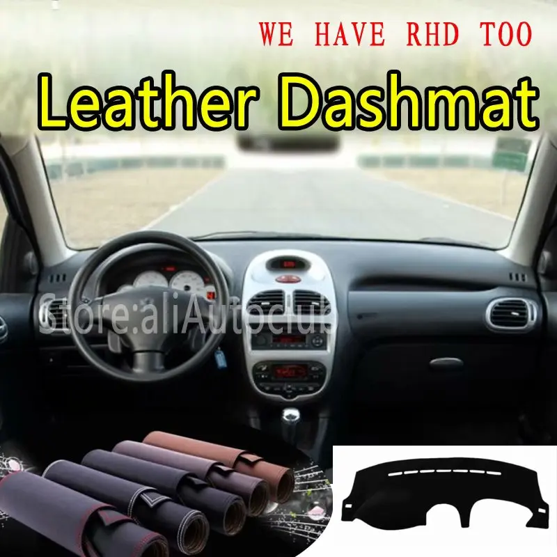 For Peugeot 206+ Citroen C2 Leather Dashmat Dashboard Cover Dash Mat SunShade Carpet Custom Car Styling LHD+RHD
For Peugeot 206+ Citroen C2 Leather Dashmat Dashboard Cover Dash Mat SunShade Carpet Custom Car Styling LHD+RHD