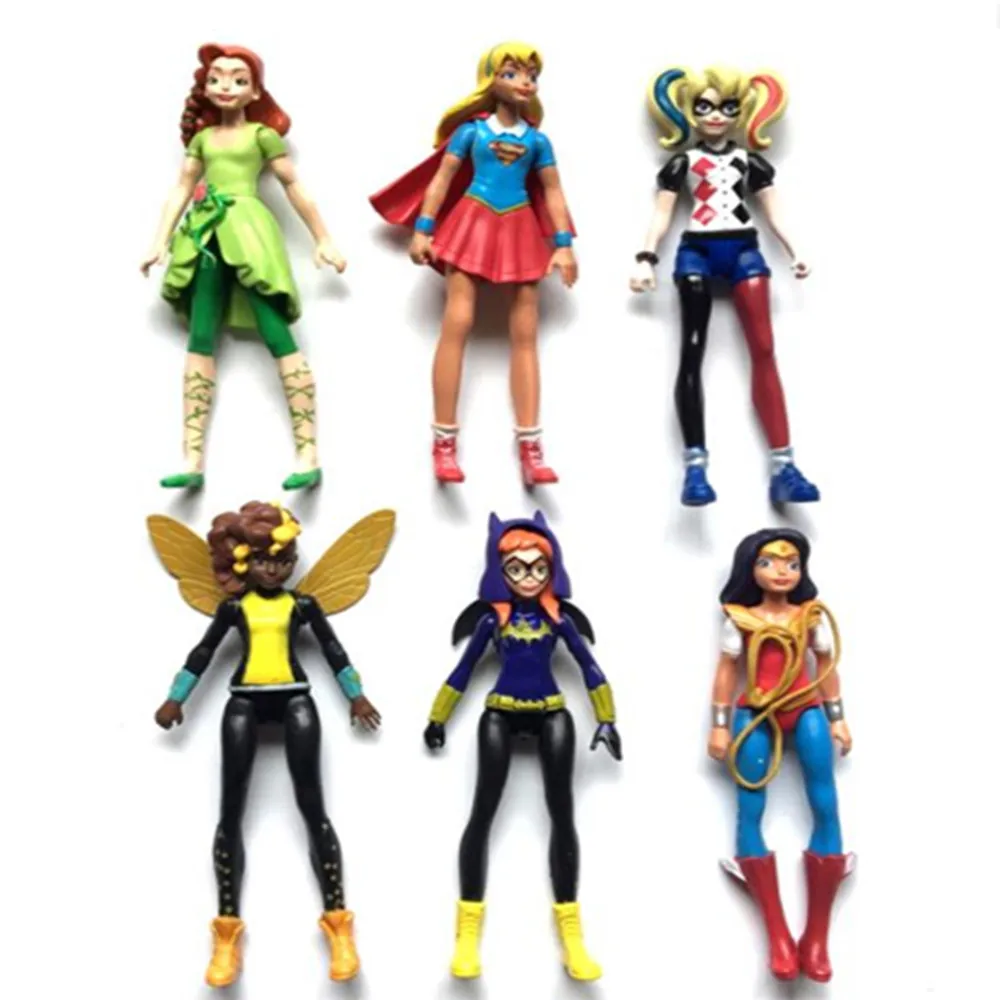 1 pcs Cartoon Super Hero Girl Wonder Woman Batman Superman Clown Action Figures PVC Model Active Joints Kid Gift Toy
1 pcs Cartoon Super Hero Girl Wonder Woman Batman Superman Clown Action Figures PVC Model Active Joints Kid Gift Toy