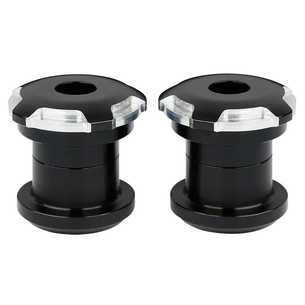 Aluminum Pair Black CNC Handlebar Riser Bushings For Harley Softail FXST FLST FLD FXDF FXR FX 84-16 Sportster 86-03
Aluminum Pair Black CNC Handlebar Riser Bushings For Harley Softail FXST FLST FLD FXDF FXR FX 84-16 Sportster 86-03
