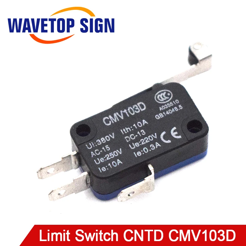 Limit Switch CMV103D UE220V0.3A With Long Handle -Normally Open use for CO2 Laser Engraving and Cutting Machine
Limit Switch CMV103D UE220V0.3A With Long Handle -Normally Open use for CO2 Laser Engraving and Cutting Machine