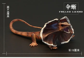 New Wild Reptiles animal Frilled Lizard model figures collectible figurine kids educational toys children Christmas Gift
New Wild Reptiles animal Frilled Lizard model figures collectible figurine kids educational toys children Christmas Gift