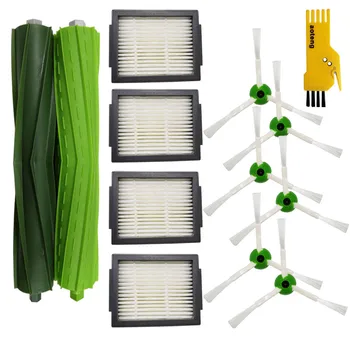 4*Hepa Filter + 6*Side Brush +1* Brush Roll for iRobot Roomba i7 i7+ E5 E6 I Series Robot Vacuum Cleaner Replacement Spare Parts
4*Hepa Filter + 6*Side Brush +1* Brush Roll for iRobot Roomba i7 i7+ E5 E6 I Series Robot Vacuum Cleaner Replacement Spare Parts