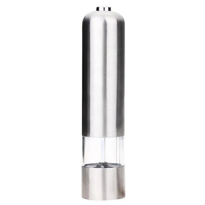 LBER Electric Pepper Mill Pepper Crusher Spice Salt Kitchen INOX Automatic Operation Grinder Salt Seasoning Grinding Tool
LBER Electric Pepper Mill Pepper Crusher Spice Salt Kitchen INOX Automatic Operation Grinder Salt Seasoning Grinding Tool