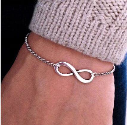 la134 European punk jewelry alloy charm 8 word bracelet characters exquisite infinity symbol Female charm jewelry bracelet
la134 European punk jewelry alloy charm 8 word bracelet characters exquisite infinity symbol Female charm jewelry bracelet