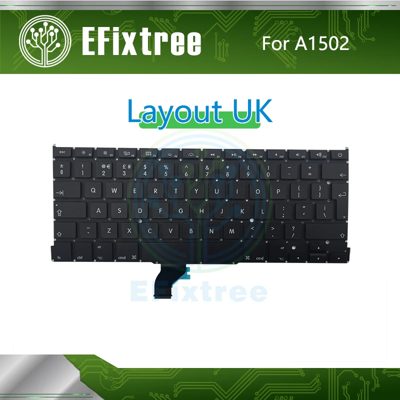 10 PCS Full New A1502 UK Big ''Enter'' English For Macbook Pro Retina 13" A1502 Layout 2013 2014 2015 EMC2678 EMC2875 EMC2835
10 PCS Full New A1502 UK Big ''Enter'' English For Macbook Pro Retina 13" A1502 Layout 2013 2014 2015 EMC2678 EMC2875 EMC2835