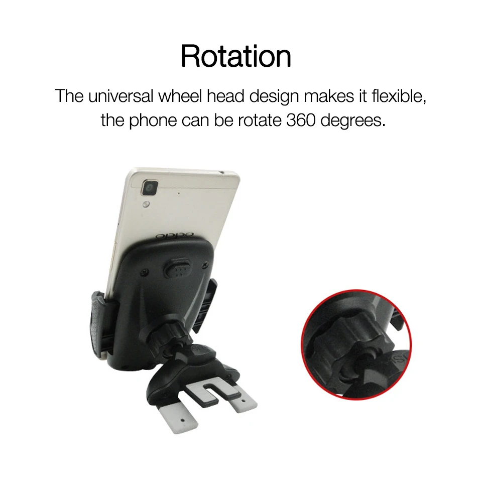 Car Phone Mount CD Slot 3
