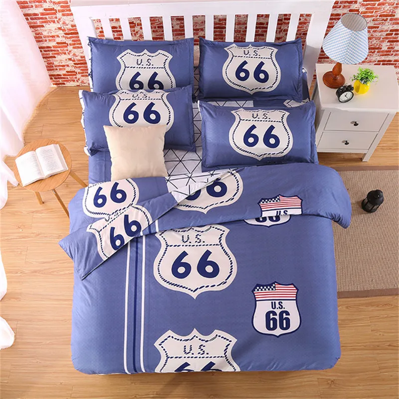 Digital Printed Pattern Simple And Comfortable Soft Four-Piece Quilt Cover / Bed Sheet / Pillowcase European Style Bedding
Digital Printed Pattern Simple And Comfortable Soft Four-Piece Quilt Cover / Bed Sheet / Pillowcase European Style Bedding