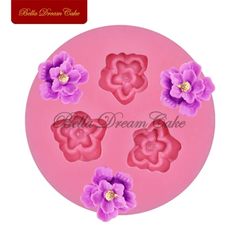 Mini 3 Roses Flower Silicone Mold Chocolate SugarCraft Molds Fondant Cake Decorating Tools Baking Accessories SM-224
Mini 3 Roses Flower Silicone Mold Chocolate SugarCraft Molds Fondant Cake Decorating Tools Baking Accessories SM-224