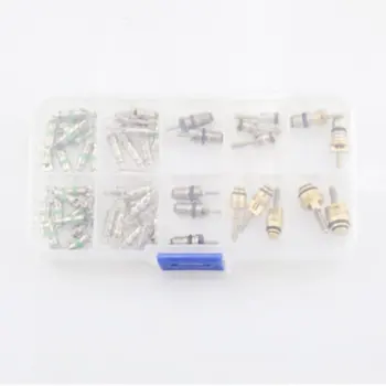 55pcs/Box A/C AC Schrader Valve Cores Assortment for R134a R12 R22 7 Kinds AC Kit Universal Valve Cores
55pcs/Box A/C AC Schrader Valve Cores Assortment for R134a R12 R22 7 Kinds AC Kit Universal Valve Cores