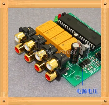 Free Shipping!!! 5pcs Smart 4-way audio automatic input selection board / pre-board input / select input board (finished)
Free Shipping!!! 5pcs Smart 4-way audio automatic input selection board / pre-board input / select input board (finished)